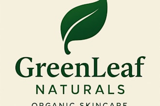design a professional green leaf or eco friendly nature logo