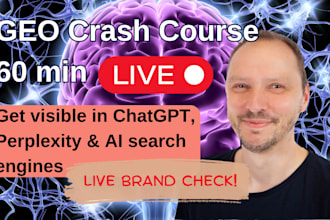 show you ai search optimization in 60 minutes with live brand check