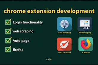 create, fix and modify google chrome extension browser extension plugin