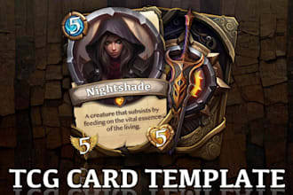 do card game design trading card game design template playing card game design