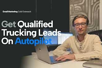 generate trucking leads and run cold email outreach campaigns