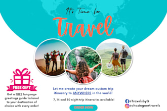 create a custom travel itinerary for any destination