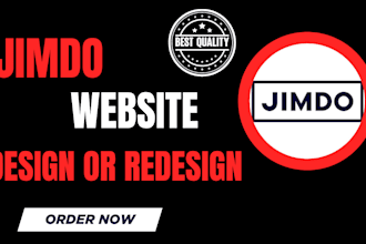 setup design redesign ecommerce jimdo website  do jimdo store products listing