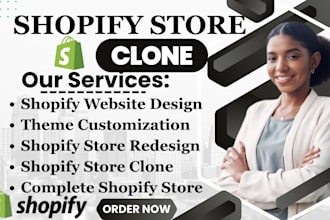 clone duplicate dropshipping shopify website ecommerce website redesign website