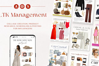 be your manager for ltk, amazon storefront, shopmy