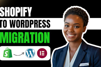 migrate shopify, transfer website, move or redesign shopify store migration