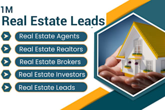 provide 1 million worldwide real estate leads