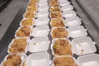 plan a food charity project to feed poor communities