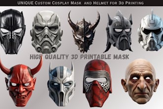 sculpt custom 3d mask cosplay helmet halloween mask din djarin helmet sith mask