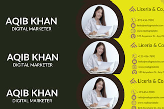 design facebook, instagram,linkedin,twitter, youtube banner