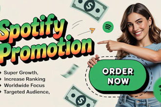 do spotify album promotion, spotify music track promotion