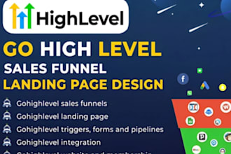 design gohighlevel landing page website automation, gohighlevel chatbot vapi ghl