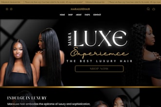 do hair website, hair extension shopify store, wig, wix hair extension website
