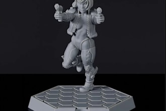 design tabletop model, articulated figure,toy model,dnd wargame,knight,3d print