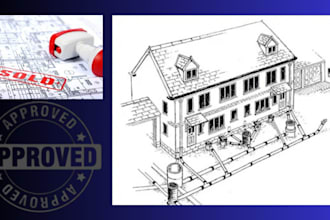 design and stamp erosion control grading and drainage plans in autocad