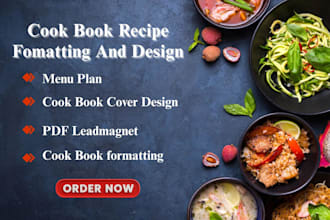 design cookbook, recipe book, cookbook design, cookbook formatting, ebook