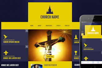 do html church promotion and event