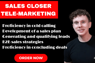 do cold calling, sales closer, sales development representative, sales person