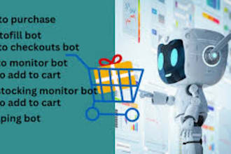 develop iabubu bot auto purchase bot auto checkout bot popmart bot shopping bot