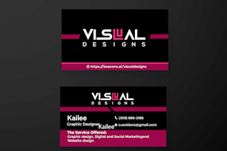 do custom business card design