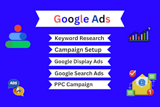 do manage google ads and manage  search ads, display ads