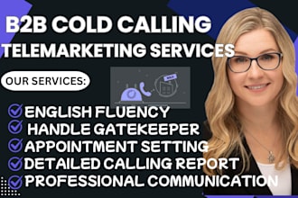 offer real estate cold calling, skip tracing and lead generation for US
