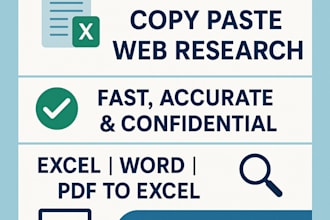 enter data from scanned documents into spreadsheets