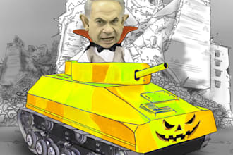 draw political caricature cartoon character design  style