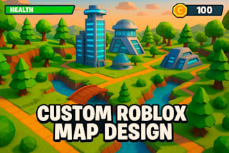 build a custom roblox map or game environment in roblox studio