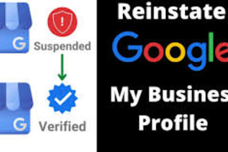 reinstate suspended gmb, fix google my business issues and errors
