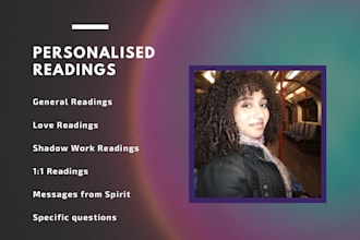 intuitively read tarot and oracle