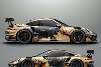 do professional vehicle wrap design for any vehicle