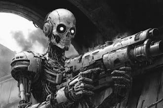 make your  warhammer illustration