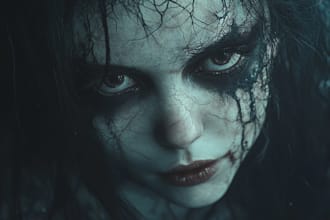 create fantasy horror and fantasy horror character
