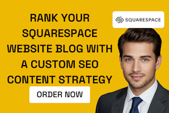 create SEO content strategy that ranks your squarespace website blog on google