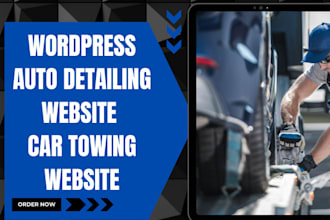 wordpress mechanic website wordpress car towing website
