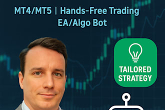 develop a custom automated forex trading bot for profitable, hands free trading