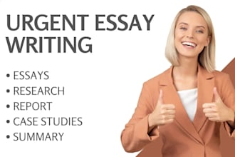do urgent essay writing, urgent essay as an writing expert