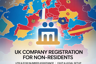 company registration uk company formation, vat registration ,utr, eori uk ltd