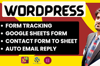 track wordpress forms leads auto reply emails and connect to google sheets