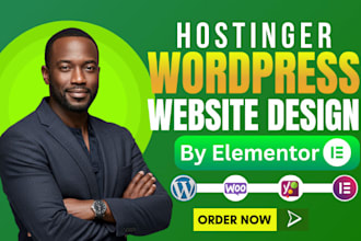 design godaddy website, godaddy website redesign wordpress hostinger