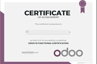 help for odoo certifications and odoo implementations
