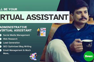 be your administrative virtual assitant
