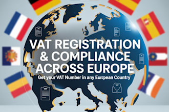 do vat registration for uk, ger , ireland, est, sk, pol, finland, czech