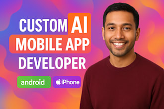 develop cross platform ai powered mobile app with ai integration