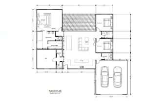 draw a floor plan from matterport or rough sketches for real estate agent
