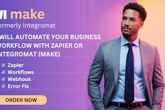 make com made com integromat zapier make com automation zapier automation