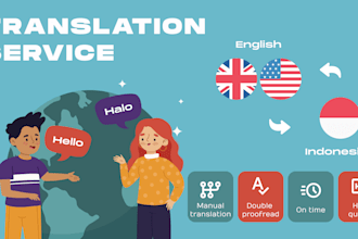 translate english to indonesian and indonesian to english
