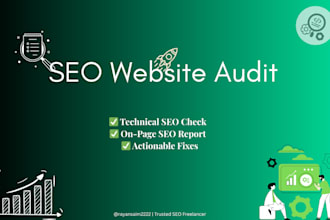 do a complete SEO audit with improvement report