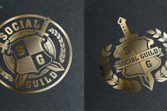 do design army military tactical logo, badge, or emblem 24 hours